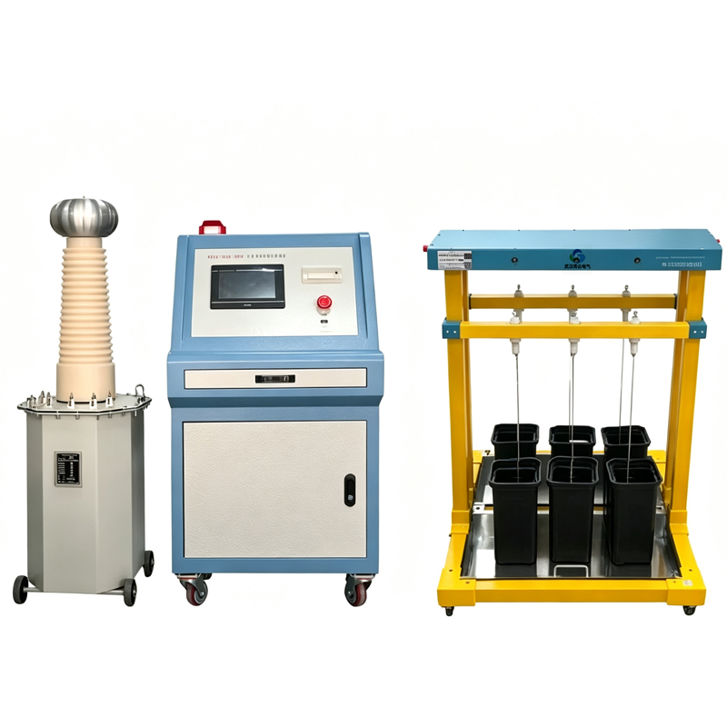 QYJS-10kVA100kV绝缘靴手套智能耐压试验装置（自动脱扣款）